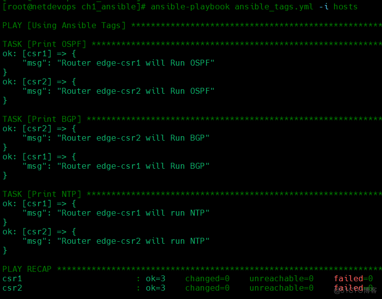网络自动化之一:Ansible模块的构建